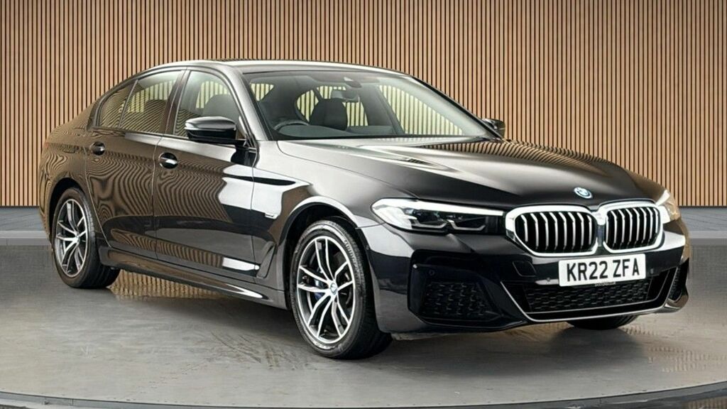 BMW 5 Series 2.0 530E 12Kwh M Sport Saloon Plug-in H Blue