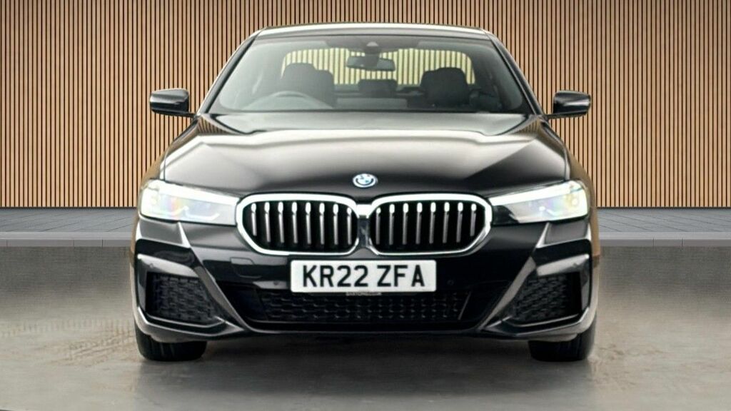 BMW 5 Series 2.0 530E 12Kwh M Sport Saloon Plug-in H KR22ZFA Blue #3