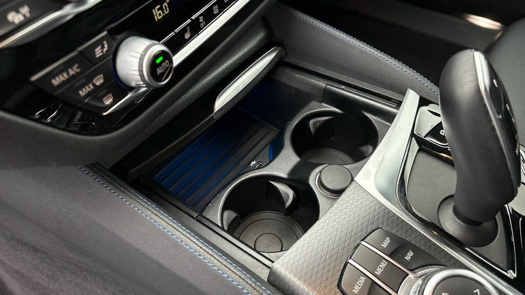 BMW 5 Series 2.0 530E 12Kwh M Sport Saloon Plug-in H KR22ZFA Blue #6