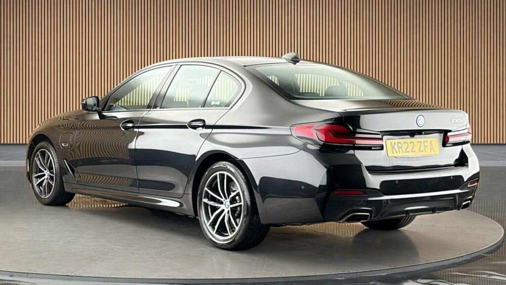 BMW 5 Series 2.0 530E 12Kwh M Sport Saloon Plug-in H KR22ZFA Blue #2