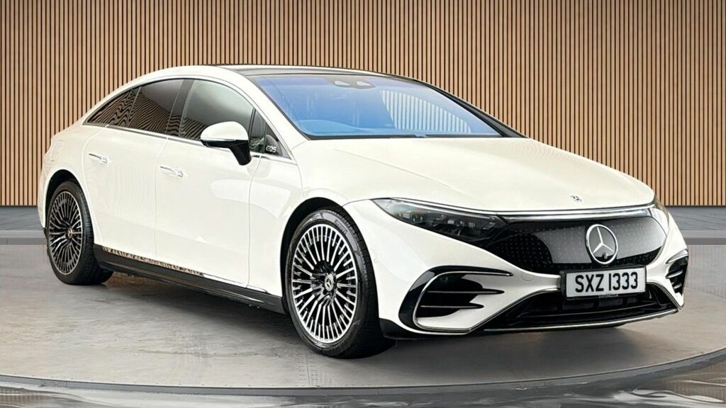 Mercedes-Benz EQS Eqs 450 108.4Kwh Amg Line Premium Plus Saloon 5 White