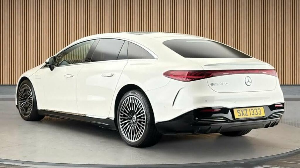 Mercedes-Benz EQS Eqs 450 108.4Kwh Amg Line Premium Plus Saloon 5 White #2