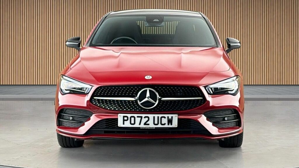 Mercedes-Benz CLA Class 1.3 Cla250e 15.6Kwh Amg Line Night Edition Premiu PO72UCW Red #3
