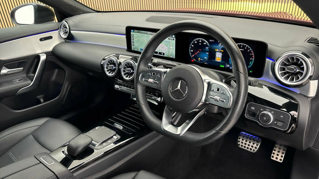 Mercedes-Benz CLA Class 1.3 Cla250e 15.6Kwh Amg Line Night Edition Premiu PO72UCW Red #5