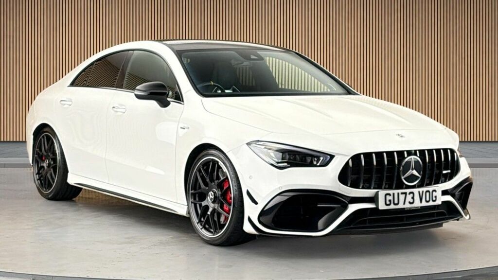 Mercedes-Benz CLA Class 2.0 Cla45 Amg S Plus Coupe 8G-dct 4Mati White