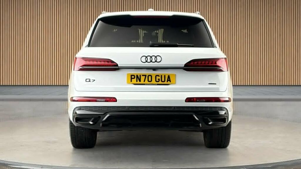 Audi Q7 3.0 Tdi V6 45 Black Edition Suv Tiptron PN70GUA White #4