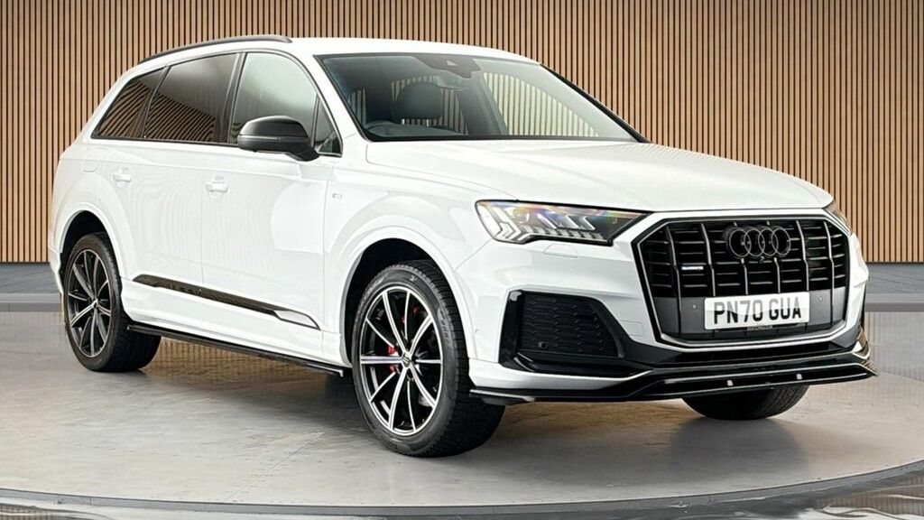 Audi Q7 3.0 Tdi V6 45 Black Edition Suv Tiptron PN70GUA White