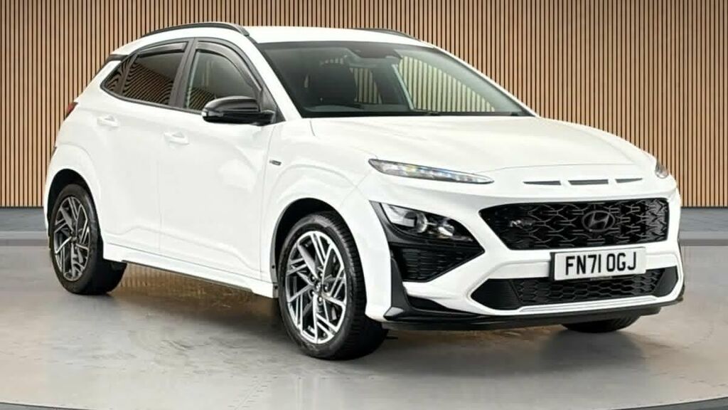 Hyundai Kona 1.0 T-gdi Mhev N Line Suv Hybrid White