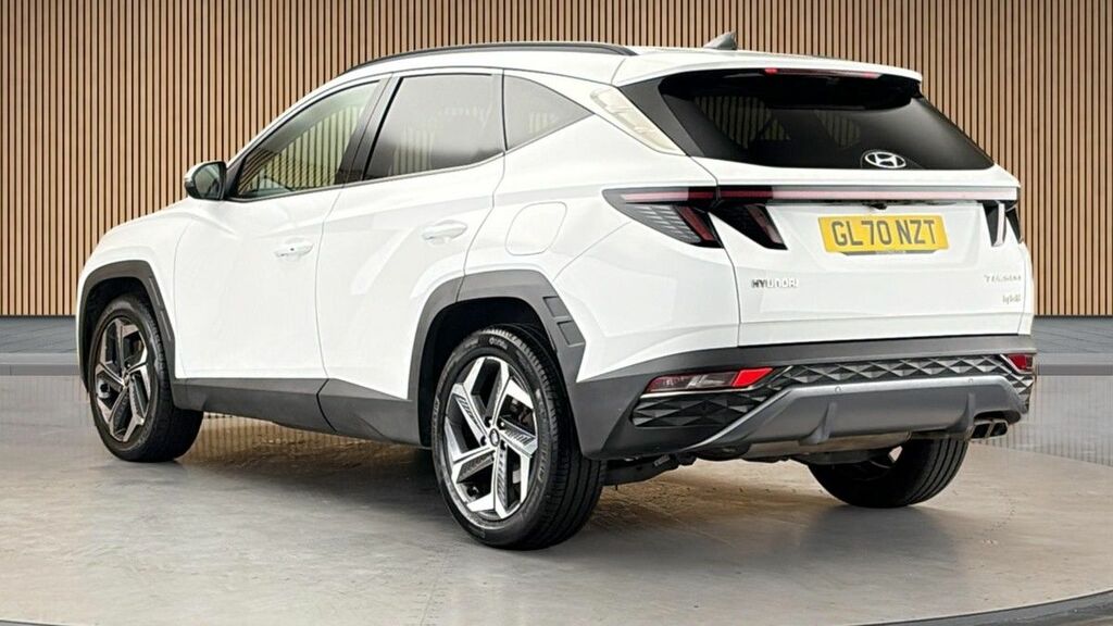 Hyundai Tucson 1.6 H T-gdi Premium Suv Hybrid Eur GL70NZT White #2
