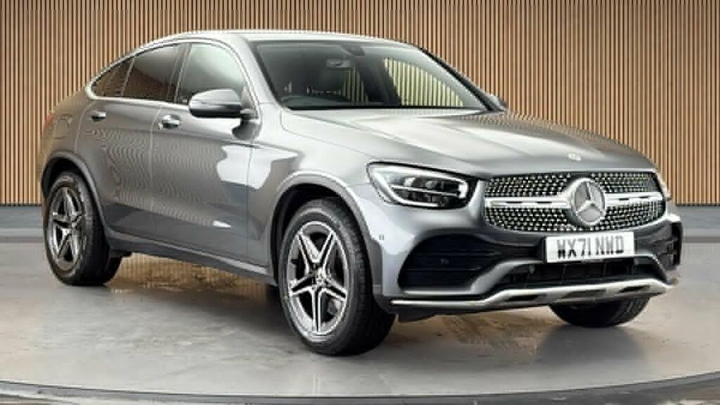 Mercedes-Benz GLC Class 2.0 Glc300h Mhev Amg Line Coupe Hybrid Grey