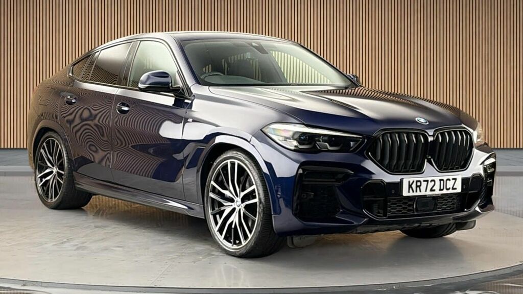 BMW X6 3.0 40I Mht M Sport Suv Hybrid Xdr Blue