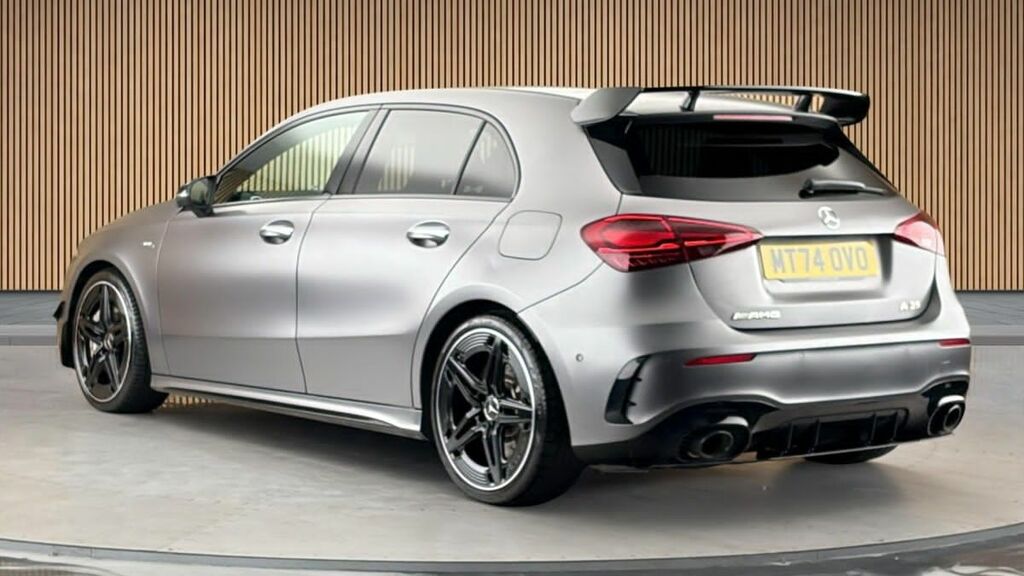 Mercedes-Benz A Class 2.0 A35h Mhev Amg Premium Plus Hatchback Pet MT74OVO Grey #2