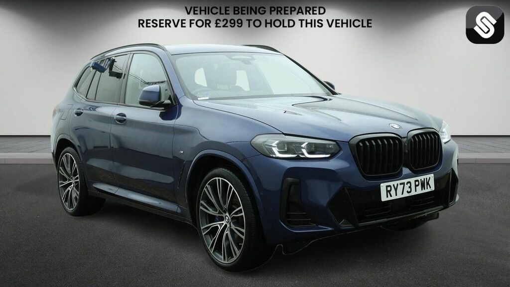 BMW X3 2.0 20I Mht M Sport Suv Hybrid Xdr Blue