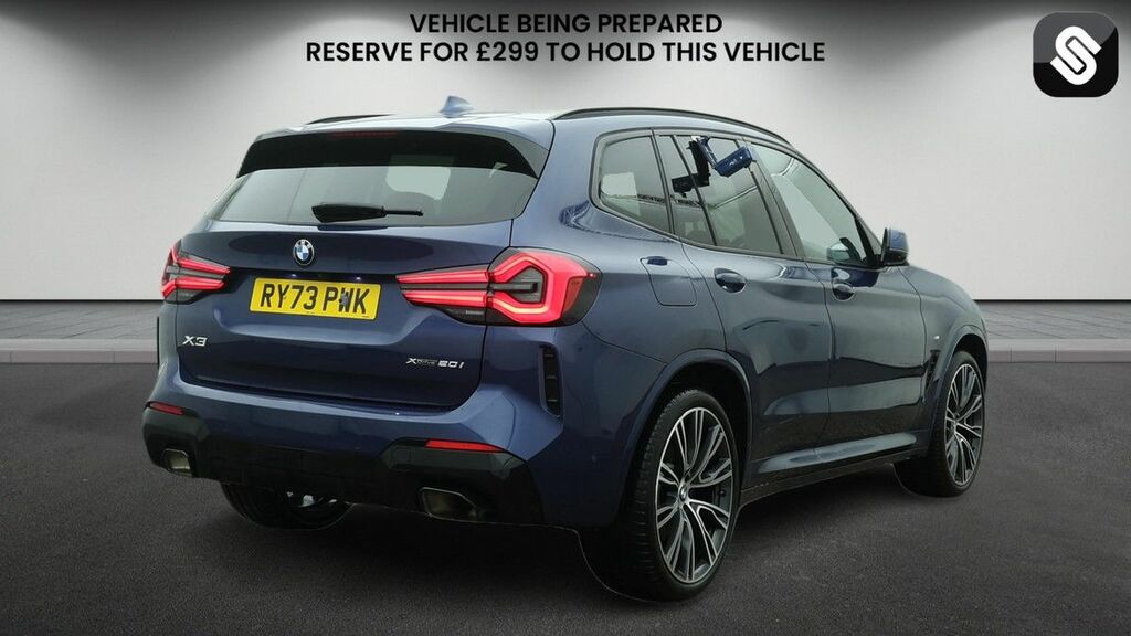 BMW X3 2.0 20I Mht M Sport Suv Hybrid Xdr Blue #4