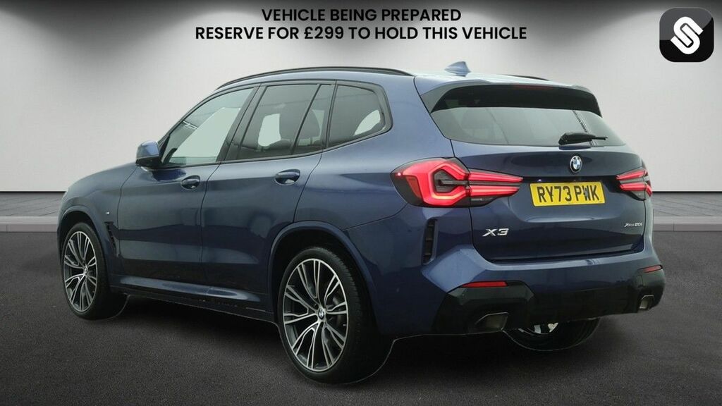 BMW X3 2.0 20I Mht M Sport Suv Hybrid Xdr Blue #3