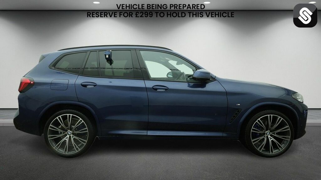 BMW X3 2.0 20I Mht M Sport Suv Hybrid Xdr Blue #5