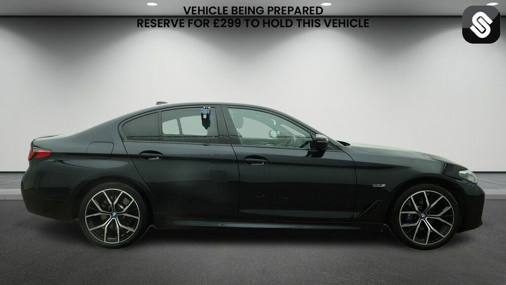BMW 5 Series 2.0 530E 12Kwh M Sport Saloon Plug-in H GF22ZCL Black #5