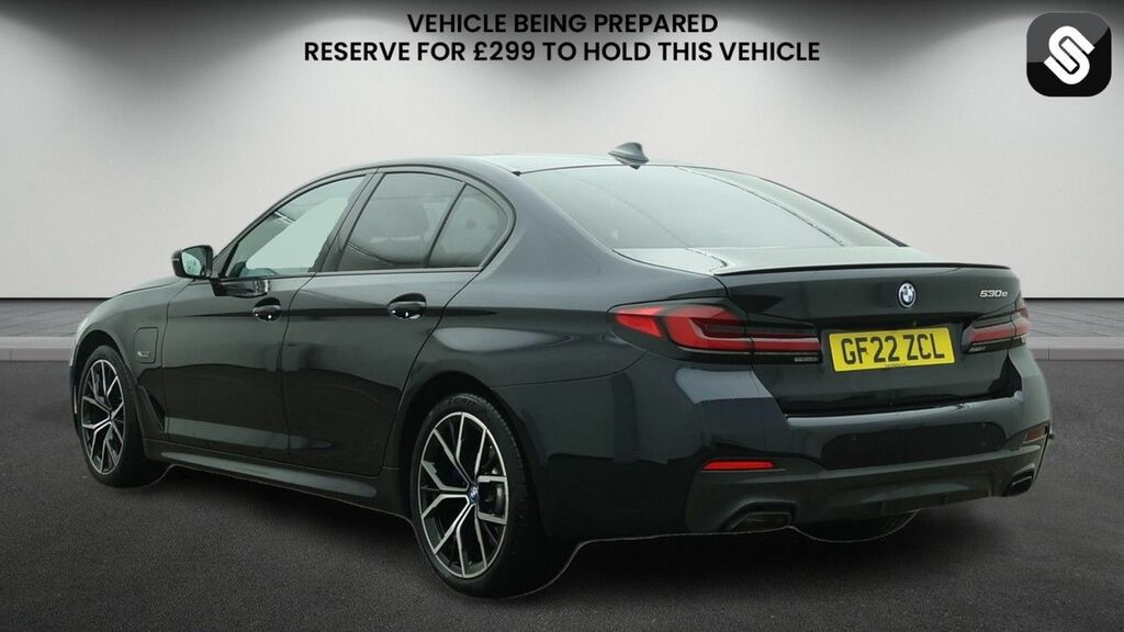 BMW 5 Series 2.0 530E 12Kwh M Sport Saloon Plug-in H GF22ZCL Black #3