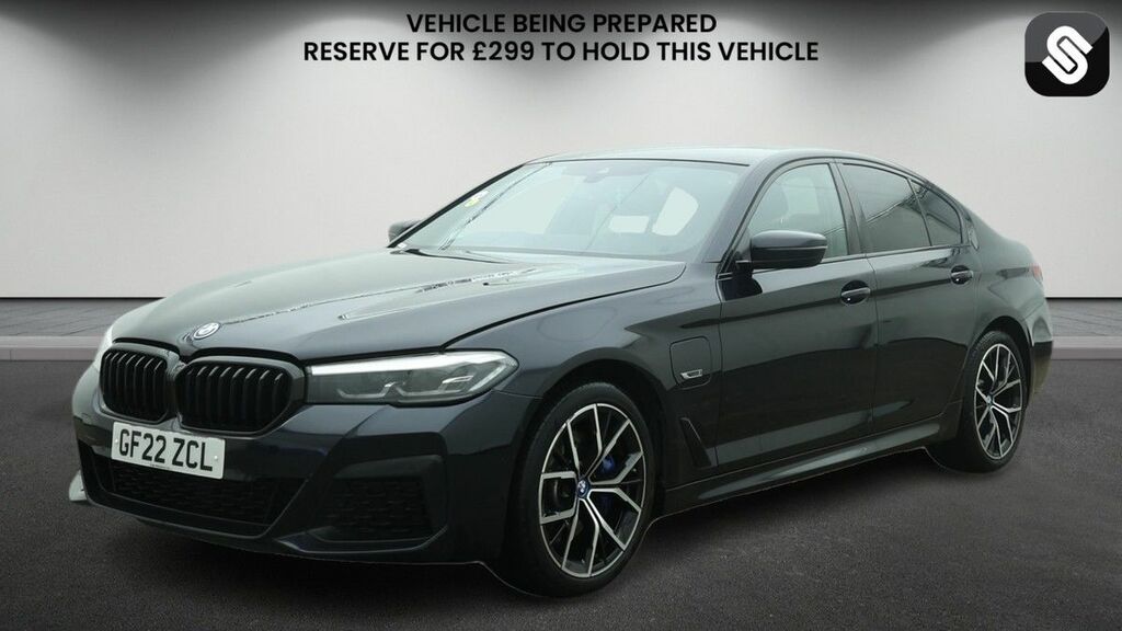 BMW 5 Series 2.0 530E 12Kwh M Sport Saloon Plug-in H GF22ZCL Black #2