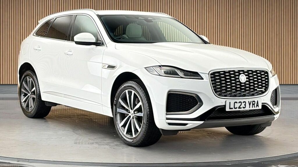 Jaguar F-Pace 2.0 P250i R-dynamic Se Black Suv A White