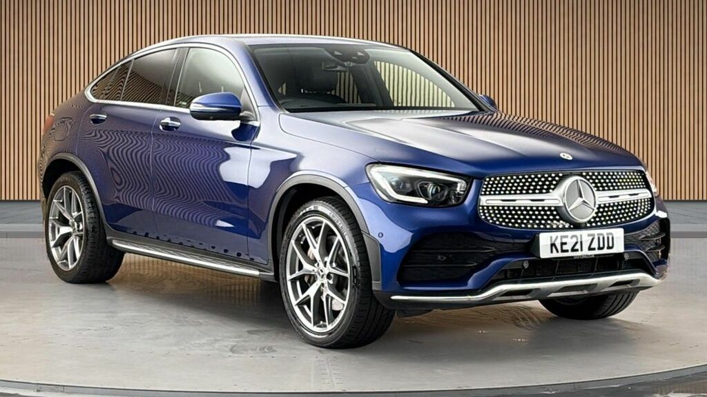 Mercedes-Benz GLC Class 2.0 Glc300h Mhev Amg Line Premium Plus Coupe Blue