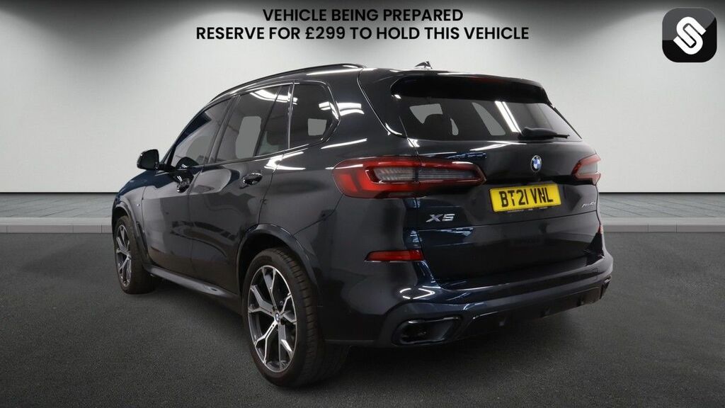 BMW X5 3.0 40D Mht M Sport Suv Hybrid Xdr BT21VNL Blue #3