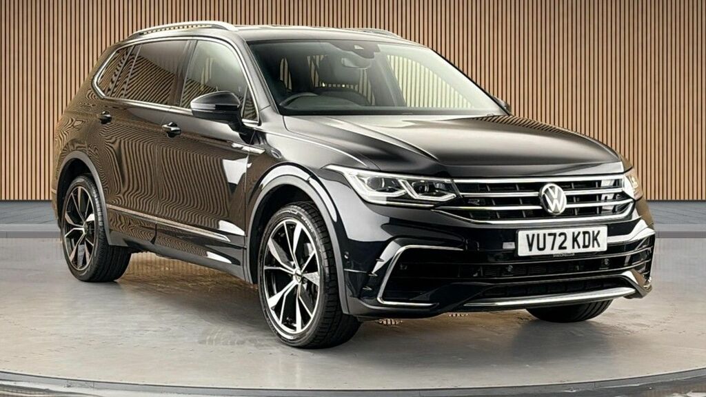 Volkswagen Tiguan Allspace 1.5 Tsi R-line Suv Dsg Euro 6 Ss 15 Black