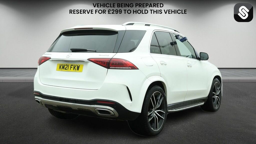Mercedes-Benz GLE Class 2.9 Gle400d Amg Line Premium Plus Suv White #4