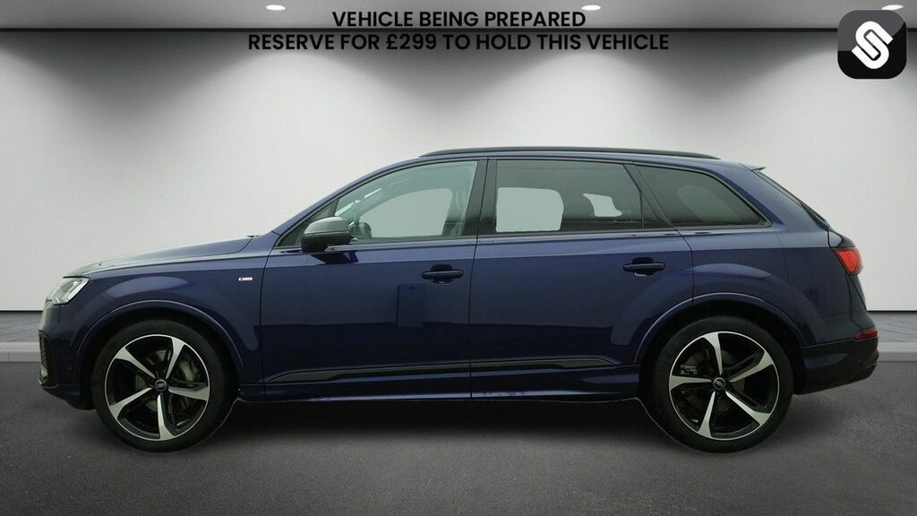 Audi Q7 3.0 Tdi V6 45 Black Edition Suv Tiptron Blue #6