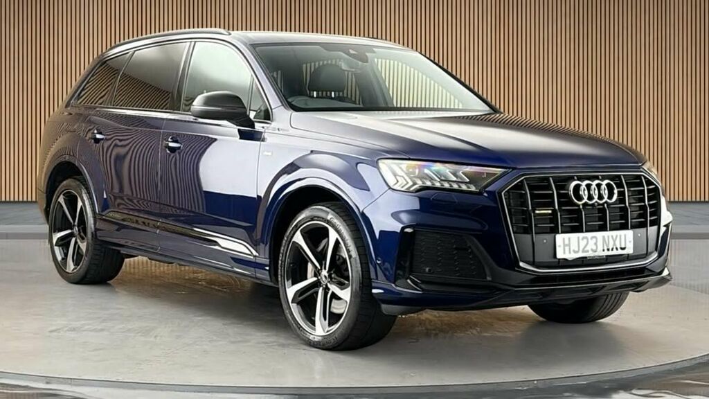 Audi Q7 3.0 Tdi V6 45 Black Edition Suv Tiptron Blue
