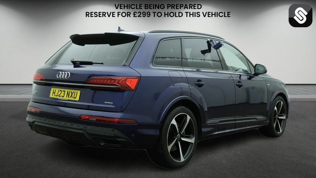 Audi Q7 3.0 Tdi V6 45 Black Edition Suv Tiptron Blue #4