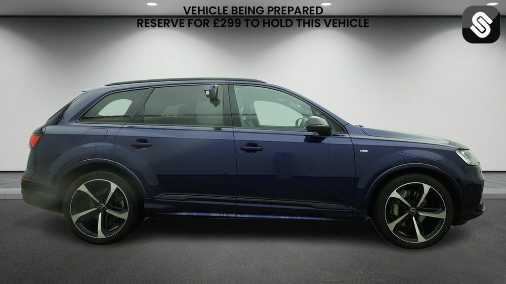 Audi Q7 3.0 Tdi V6 45 Black Edition Suv Tiptron Blue #5