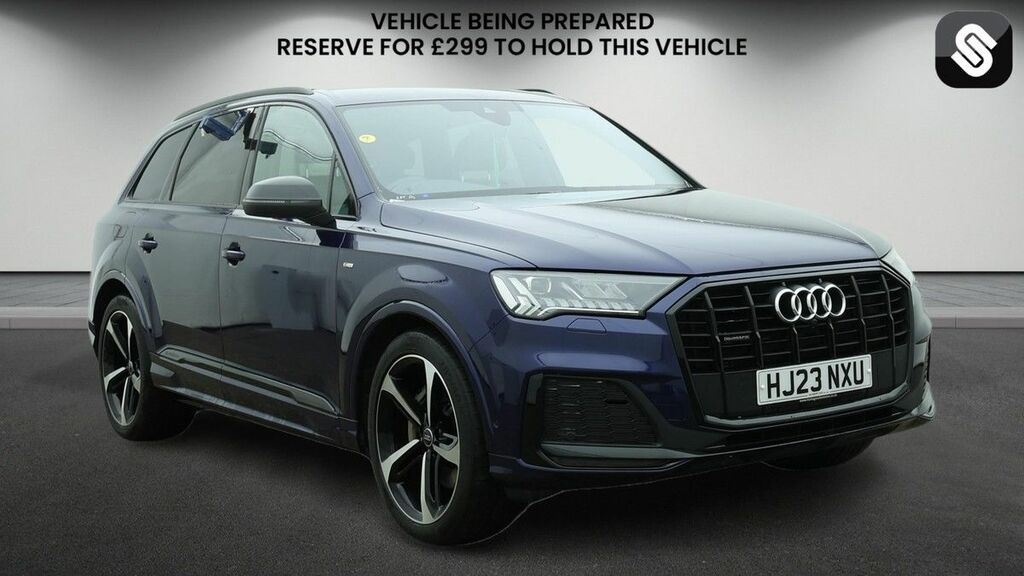 Audi Q7 3.0 Tdi V6 45 Black Edition Suv Tiptron Blue