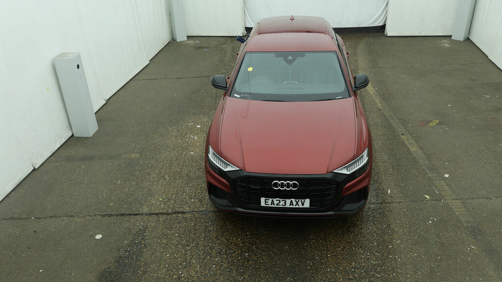 Audi Q8 Audi Estate 50 Tdi Quattro Black Edition Orange #7
