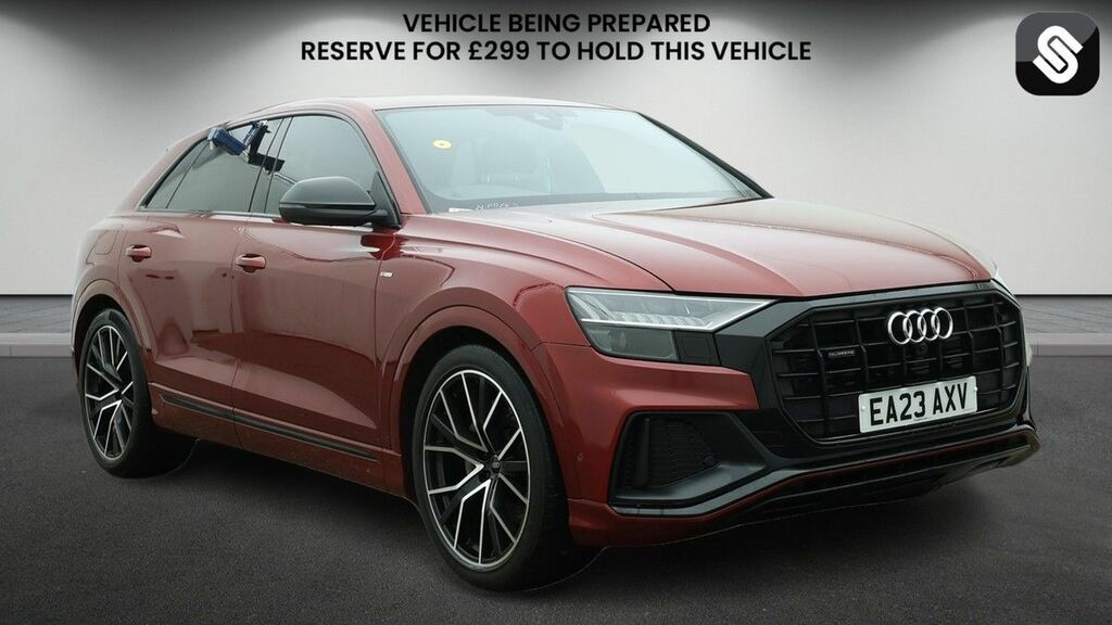 Audi Q8 3.0 Tdi V6 50 Black Edition Suv Tiptron Red