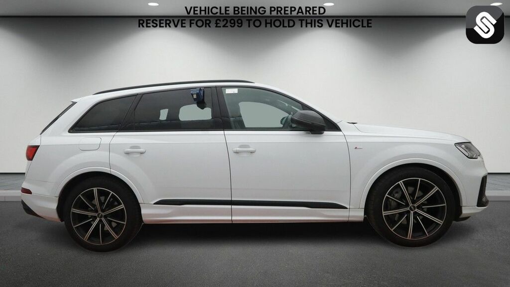 Audi Q7 3.0 Tdi V6 50 Black Edition Suv Tiptron White #5