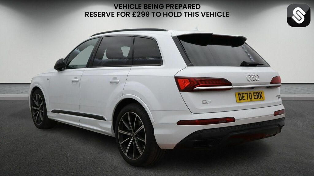 Audi Q7 3.0 Tdi V6 50 Black Edition Suv Tiptron White #3