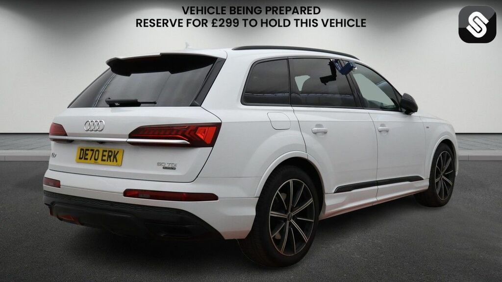 Audi Q7 3.0 Tdi V6 50 Black Edition Suv Tiptron White #4