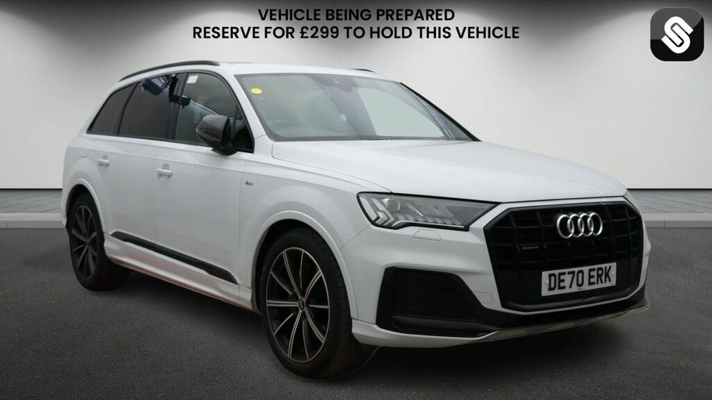 Audi Q7 3.0 Tdi V6 50 Black Edition Suv Tiptron White
