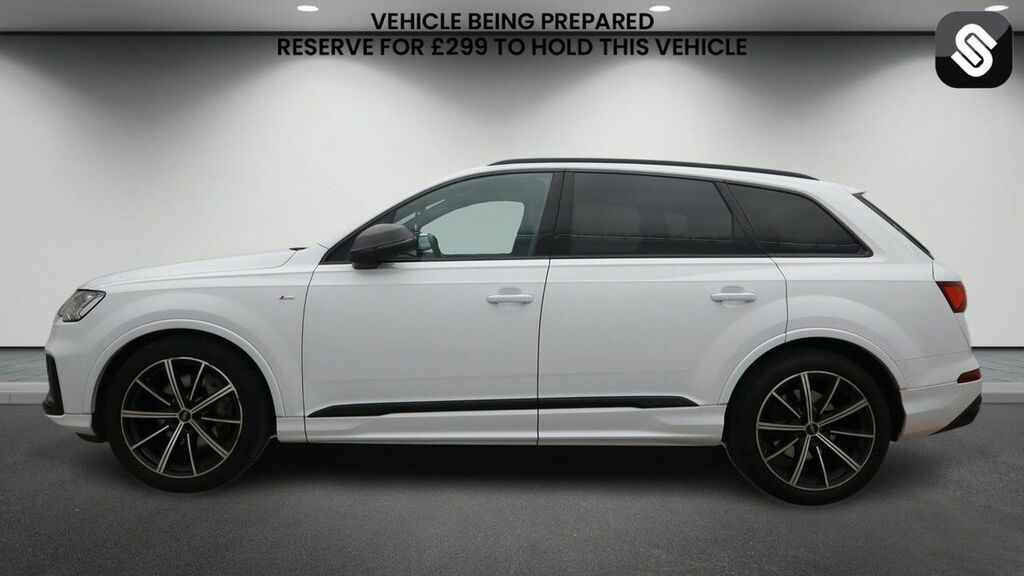 Audi Q7 3.0 Tdi V6 50 Black Edition Suv Tiptron White #6