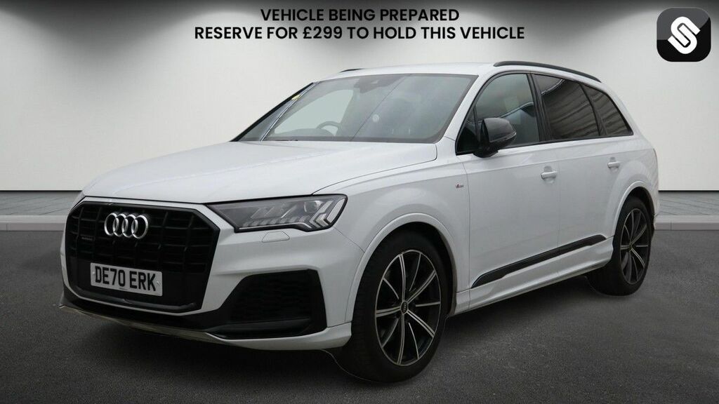 Audi Q7 3.0 Tdi V6 50 Black Edition Suv Tiptron White #2