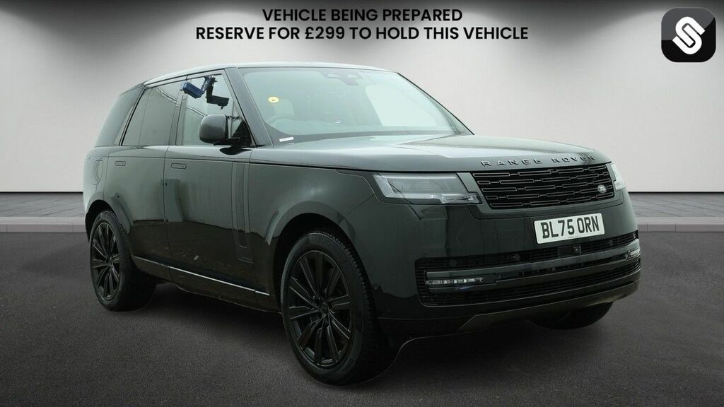 Land Rover Range Rover 3.0 P550e 38.2Kwh Suv Plu Black