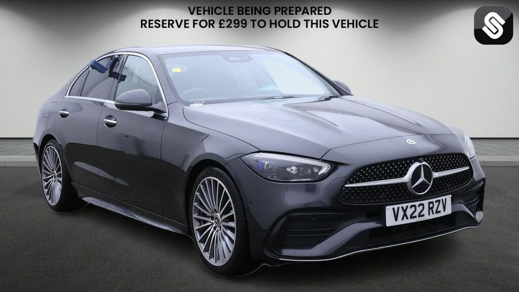 Mercedes-Benz C Class 1.5 C200h Mhev Amg Line Premium Saloon Petro Grey