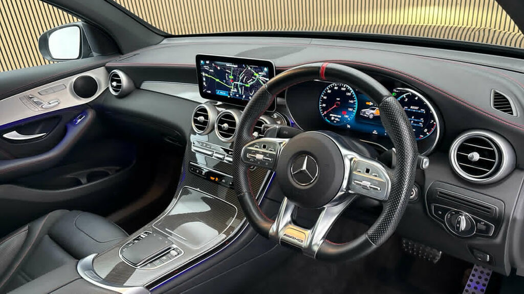 Mercedes-Benz GLC Class 3.0 Glc43 V6 Amg Premium Plus Coupe G EO73YYV Black #5