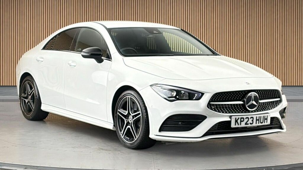 Mercedes-Benz CLA Class 1.3 Cla200 Amg Line Executive Coupe 7 White