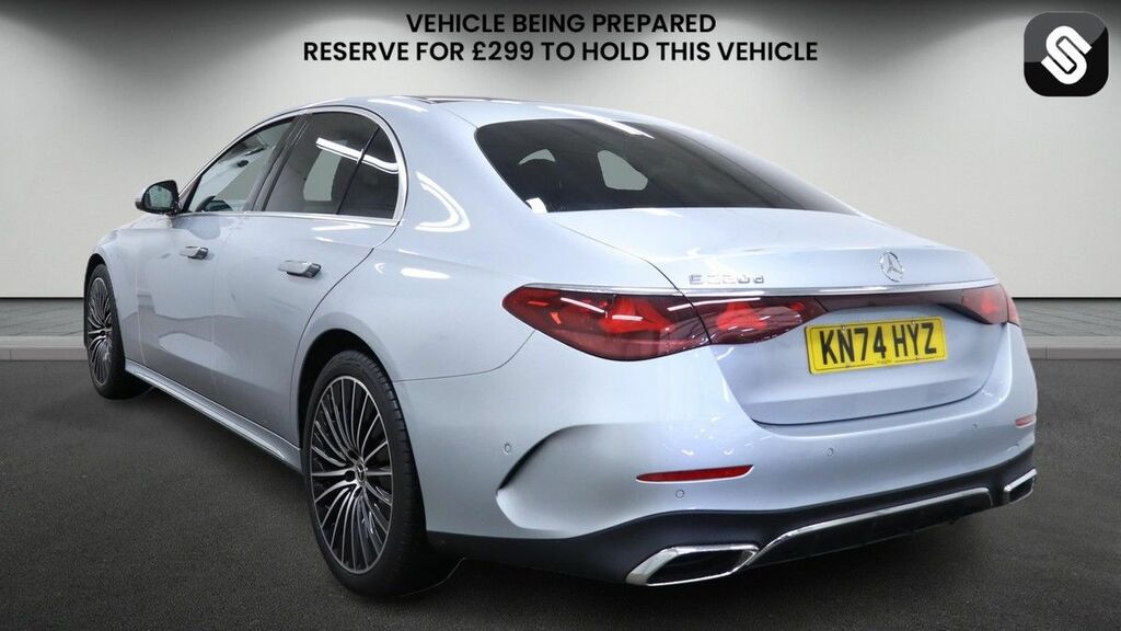 Mercedes-Benz E Class 2.0 E220dh Mhev Amg Line Premium Plus Saloon KN74HYZ Silver #3