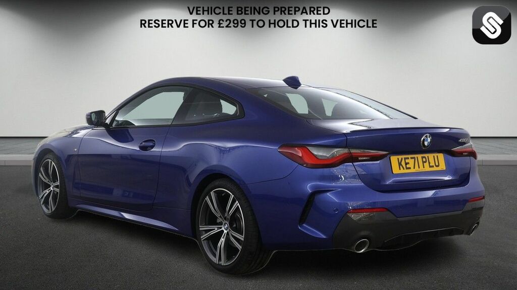 BMW 4 Series Gran Coupe 2.0 420I M Sport Coupe Euro 6 Ss Blue #3