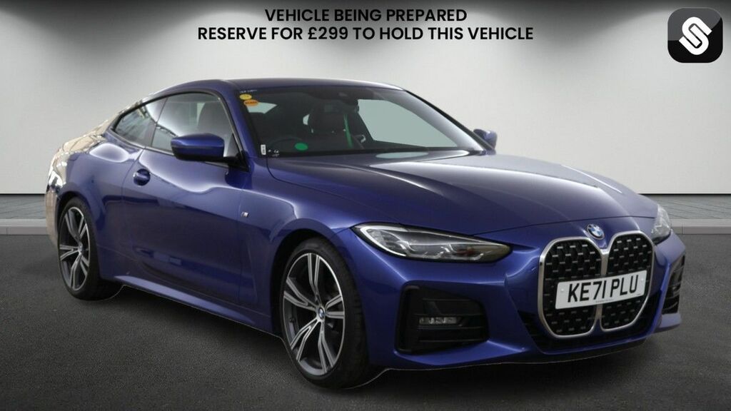 BMW 4 Series Gran Coupe 2.0 420I M Sport Coupe Euro 6 Ss Blue