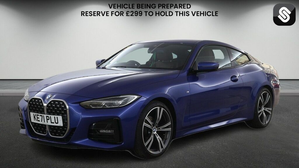 BMW 4 Series Gran Coupe 2.0 420I M Sport Coupe Euro 6 Ss Blue #2