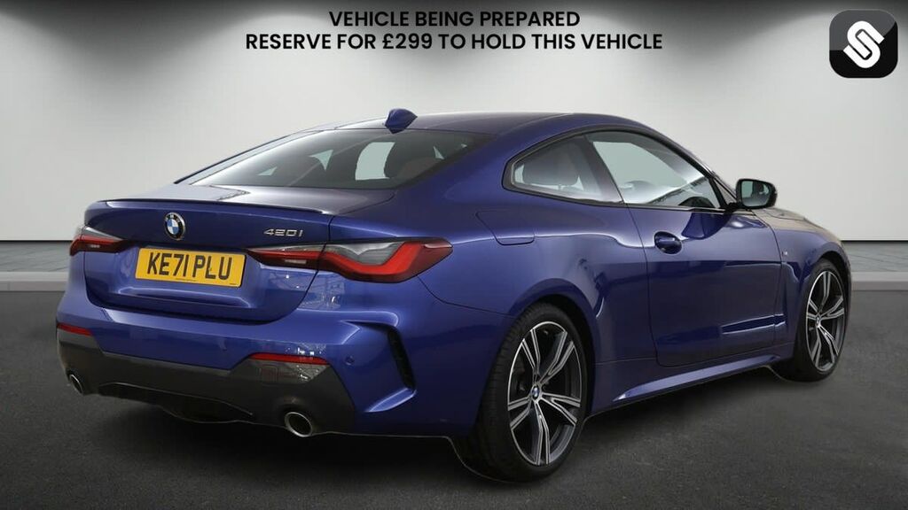 BMW 4 Series Gran Coupe 2.0 420I M Sport Coupe Euro 6 Ss Blue #4